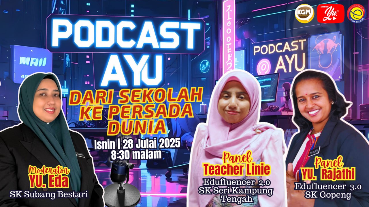 🔴 [LIVE] PODCAST AYU #4: DARI SEKOLAH KE PERSADA DUNIA